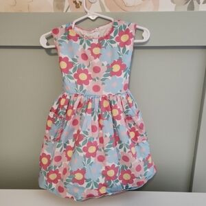 NWOT Sal & pimenta 3t smocked Spanish spring easter summer floral dress flower